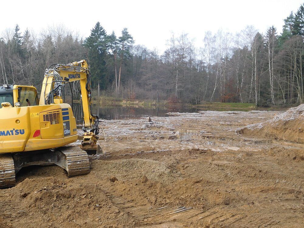 Breiter Teich bei Selb Breiter Teich Selb Grünes Band Fichtelgebirge
