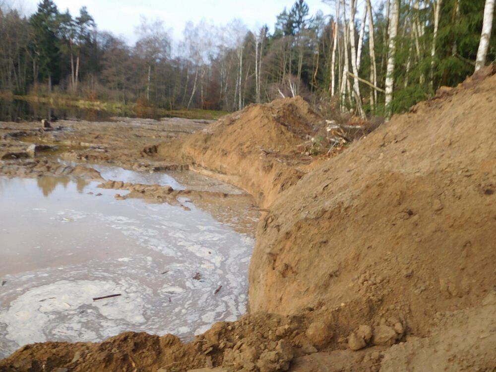 Breiter Teich bei Selb Breiter Teich Selb Grünes Band Fichtelgebirge