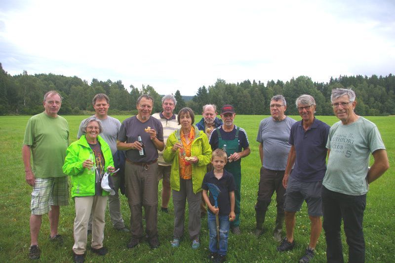 BN-Wiesenpflege 2017: Orchideenwiese Erkersreuth