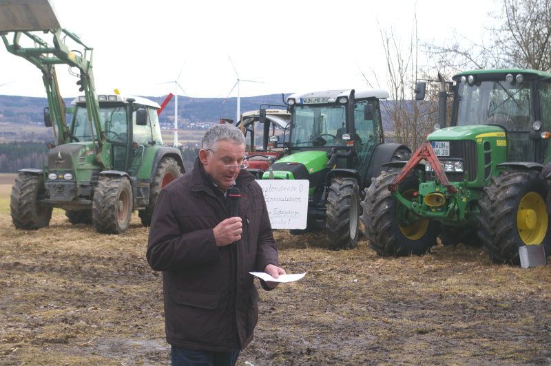 Großdemo Hohe Warte Großdemo gegen HGÜ-Trassen quer durch das Fichtelgebirge