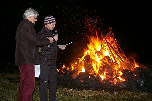 Mahnfeuer gegen gigantisches Industriegebiet Wunsiedel-Thiersheim