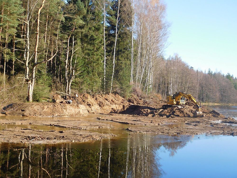 Breiter Teich bei Selb Breiter Teich Selb Grünes Band Fichtelgebirge