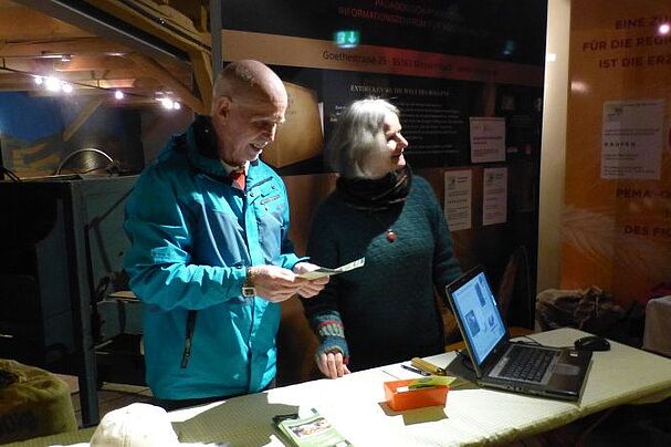 BN-Kreisgruppe Wunsiedel aktiv beim Saatgutfest im Gerätemuseum Bergnersreuth