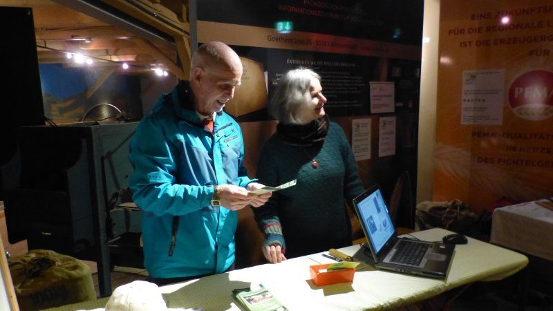 BN-Kreisgruppe Wunsiedel aktiv beim Saatgutfest im Gerätemuseum Bergnersreuth