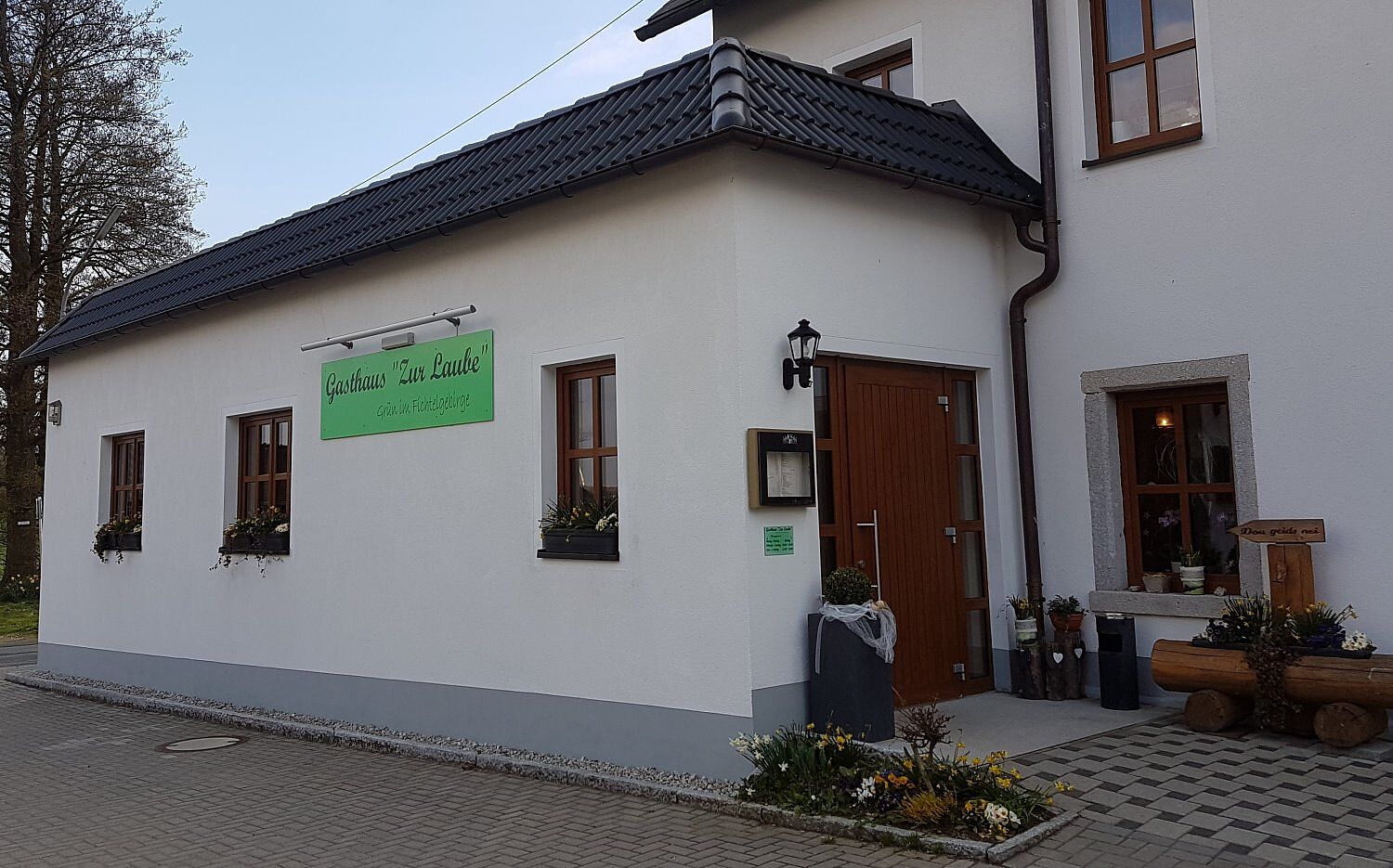 Gasthof zur Laube Grün bei Röslau im Fichtelgebirge