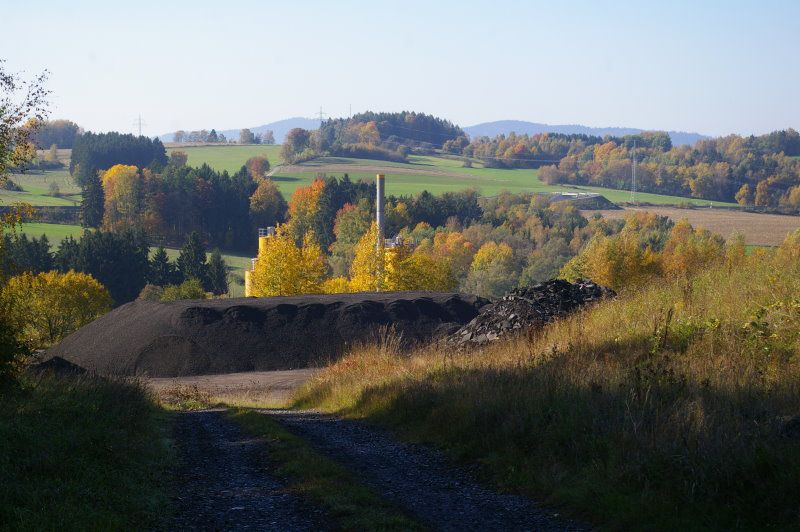 Asphaltwerk Hilgarth im geplanten Gewerbegebiet Wölsau-Marktredwitz