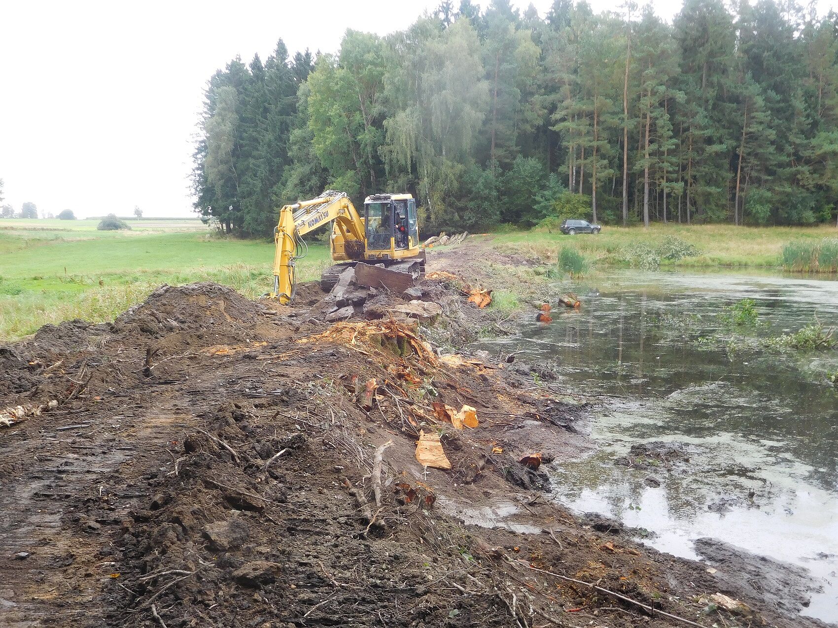 Krebsteich Gemarkung Höchstädt Fichtelgebirge