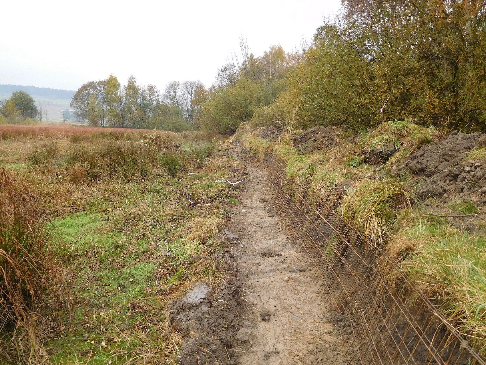 Ziegelhütte Marktredwitz Fichtelgebirge Dammsanierung