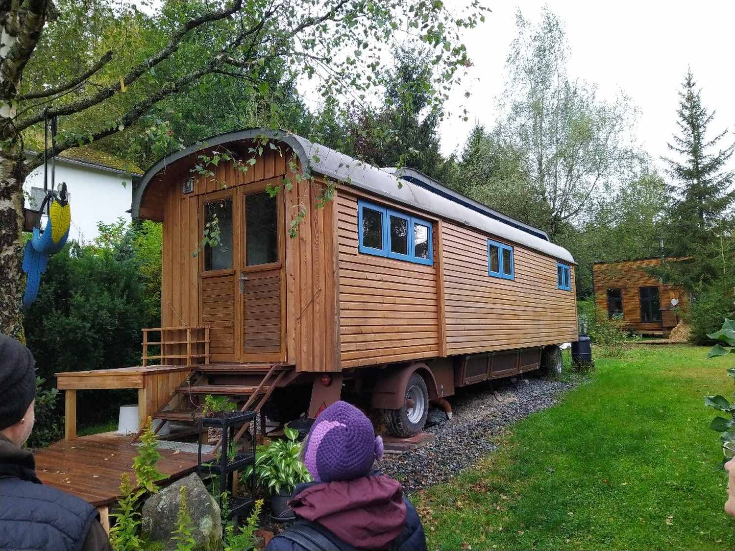 BN-KG-Wunsiedel besucht Tiny House-Village Mehlmeisel