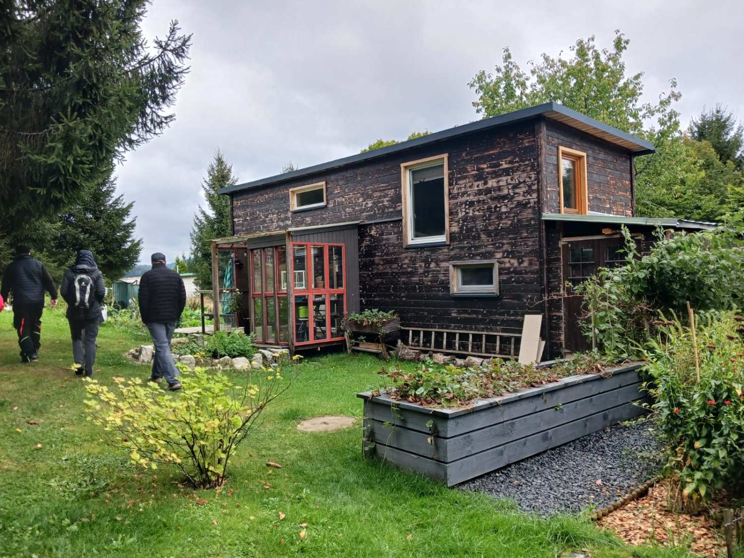 BN-KG-Wunsiedel besucht Tiny House-Village Mehlmeisel