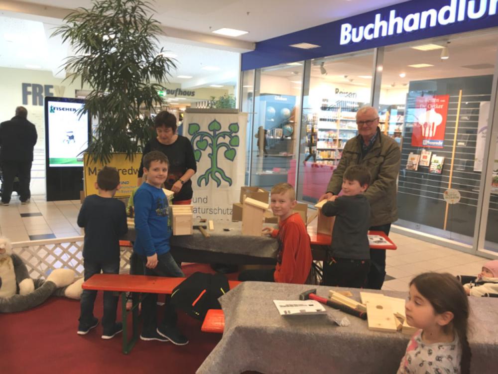 BN-OG Marktredwitz, Nistkästenbau mit Kindern