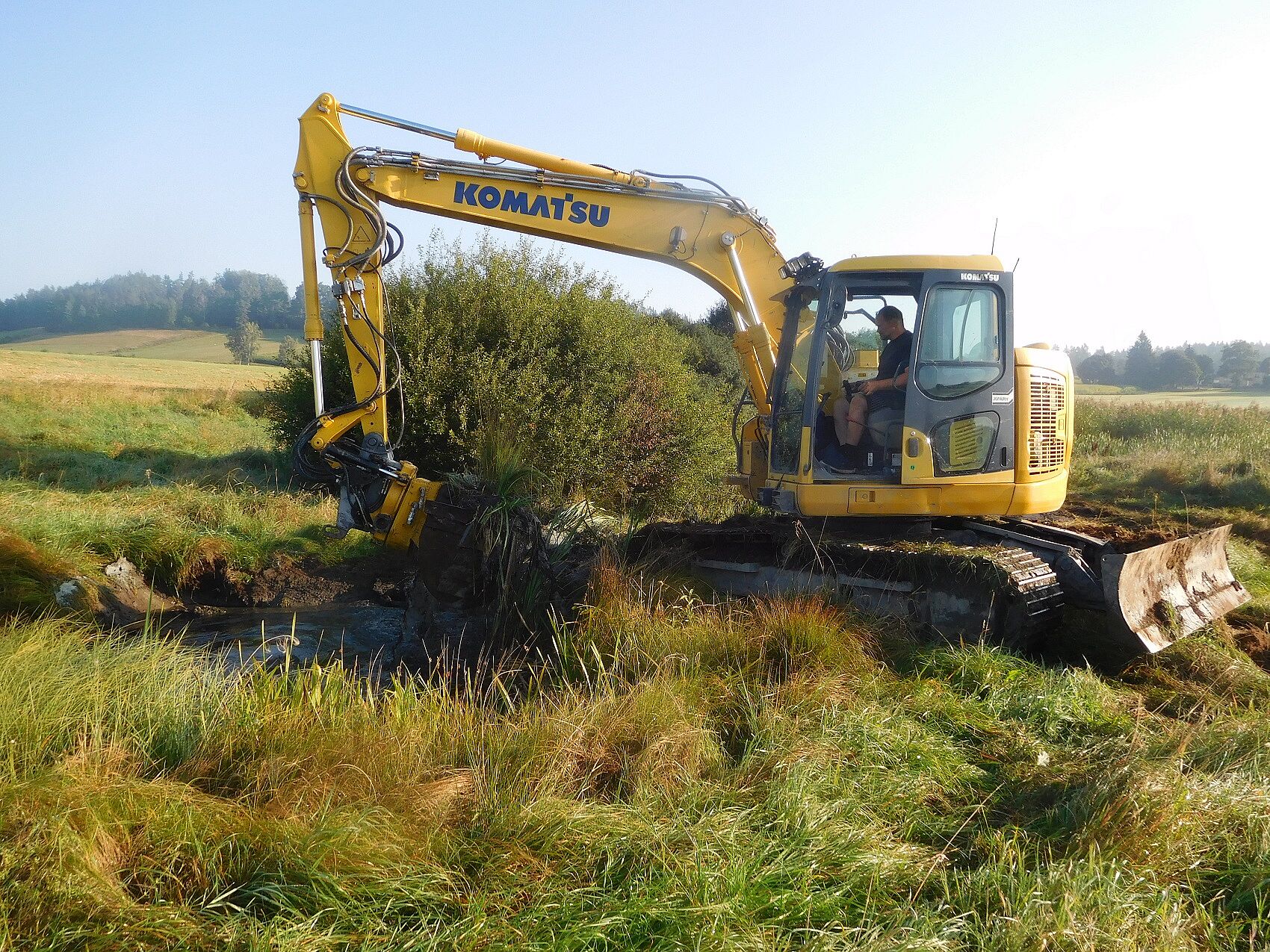 Alter Teich bei Thierstein Fichtelgebirge