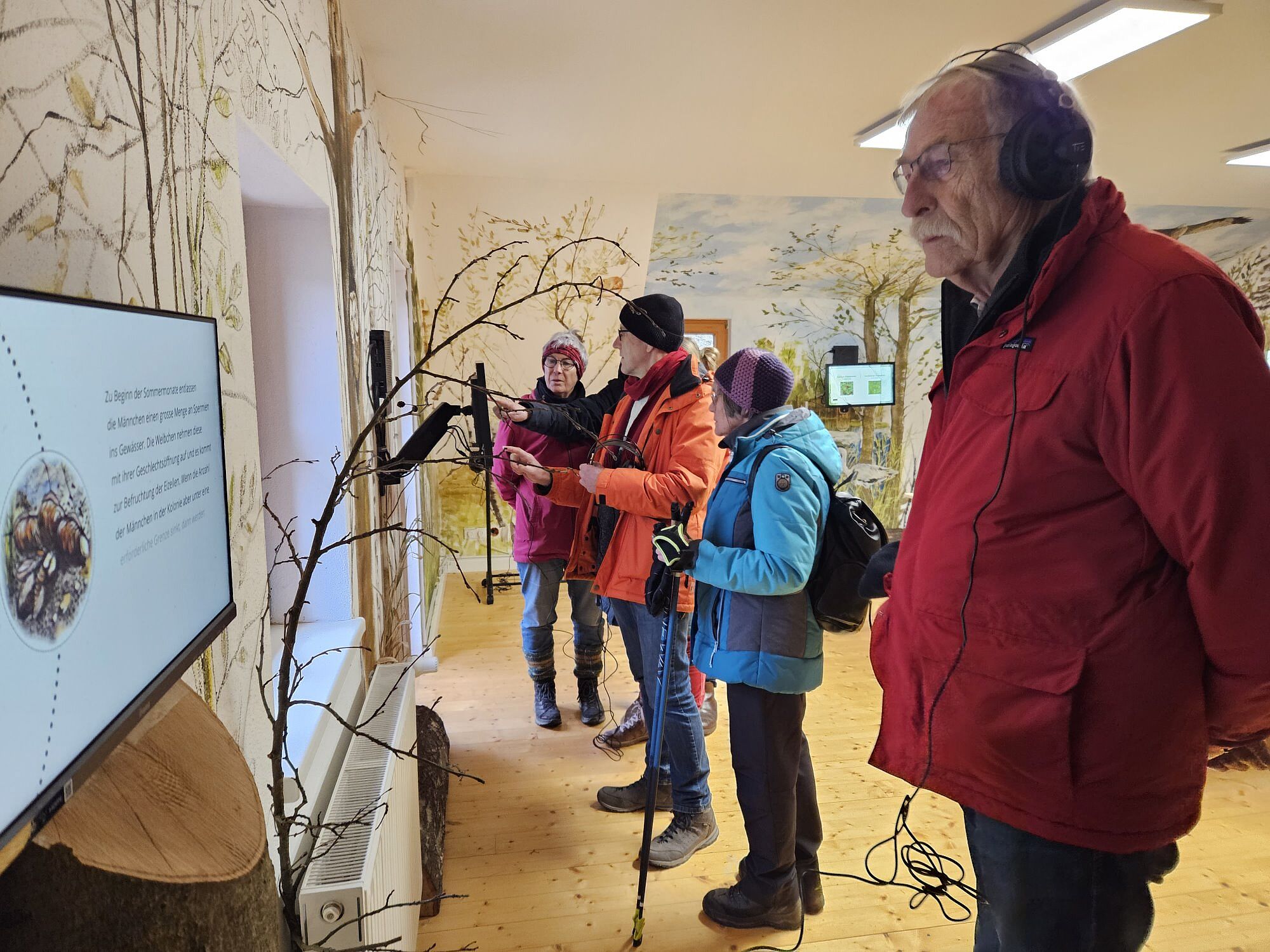 Huschermühle Flussperlmuschel-Aufzuchtstation der KG-Hof in und bei der Huschermühle an der tschechischen Grenze