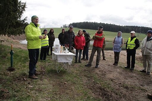 Stockteich Biotop im Dangesbachtal Thierstein Fichtelgebirge